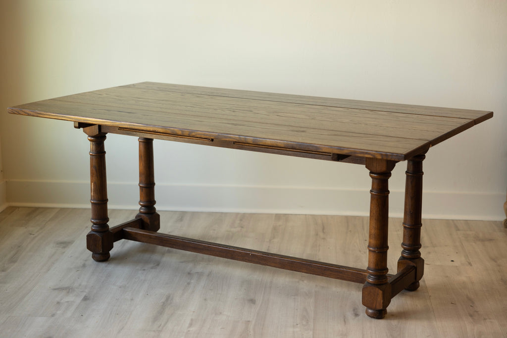 Vintage Century Flip-Top Console Dining Table