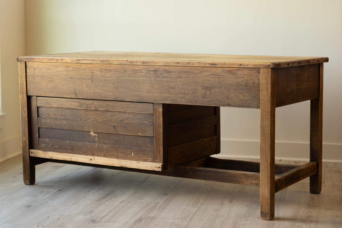 Antique Work Table Kitchen Island