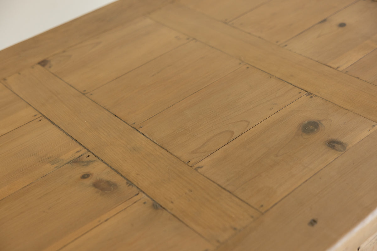Antique Pine Farmhouse Table
