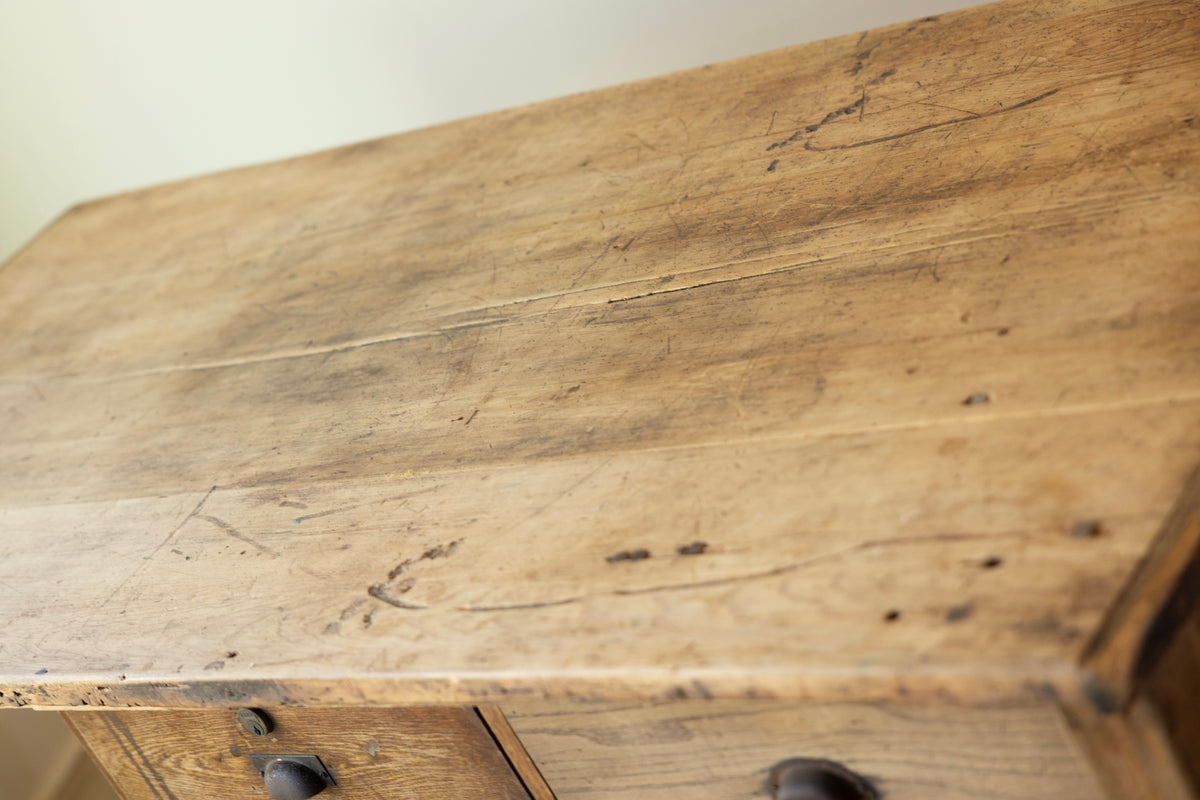 Antique Work Table Kitchen Island