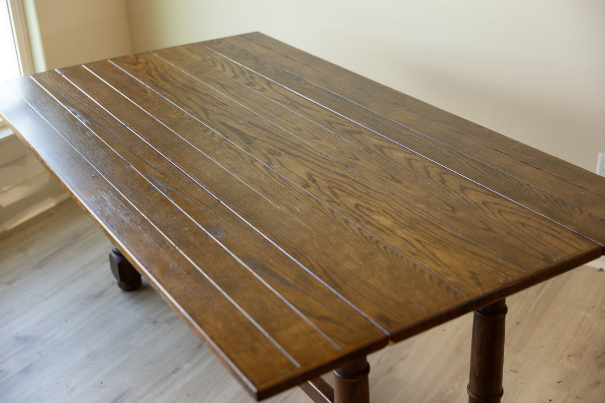 Vintage Century Flip-Top Console Dining Table