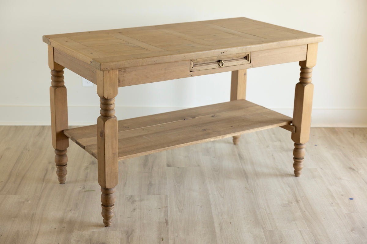 Antique Pine Farmhouse Table