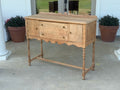 Antique Farmhouse Sideboard Console | Primitive Kitchen Server | European Entry Table
