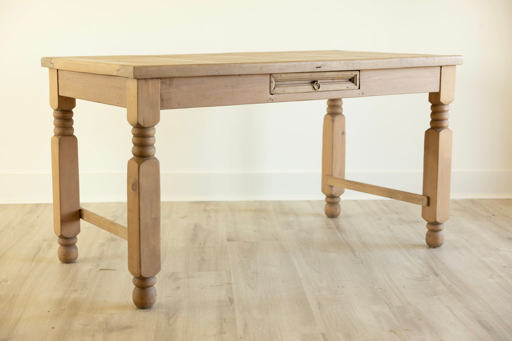 Antique Pine Farmhouse Table