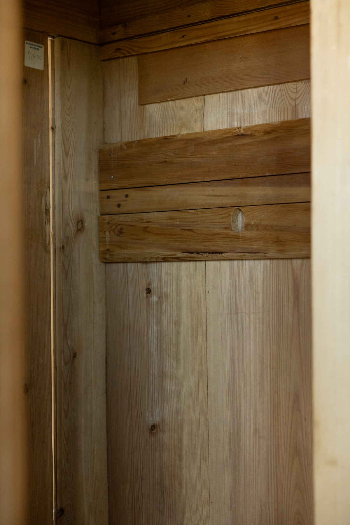Monumental Antique Danish Pine Armoire | 18th/19th Century Scandinavian Wardrobe | European Pine Cabinet