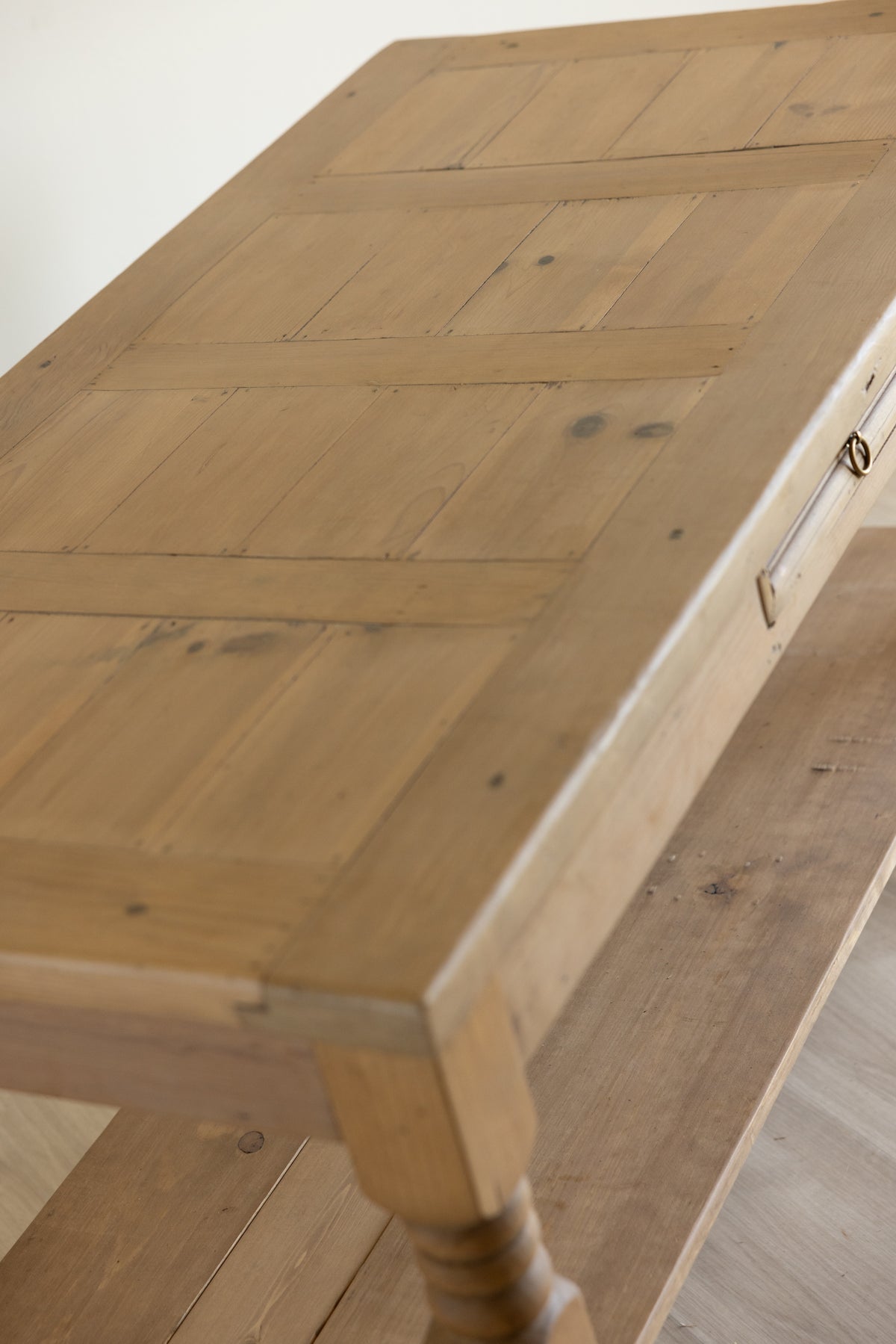 Antique Pine Farmhouse Table